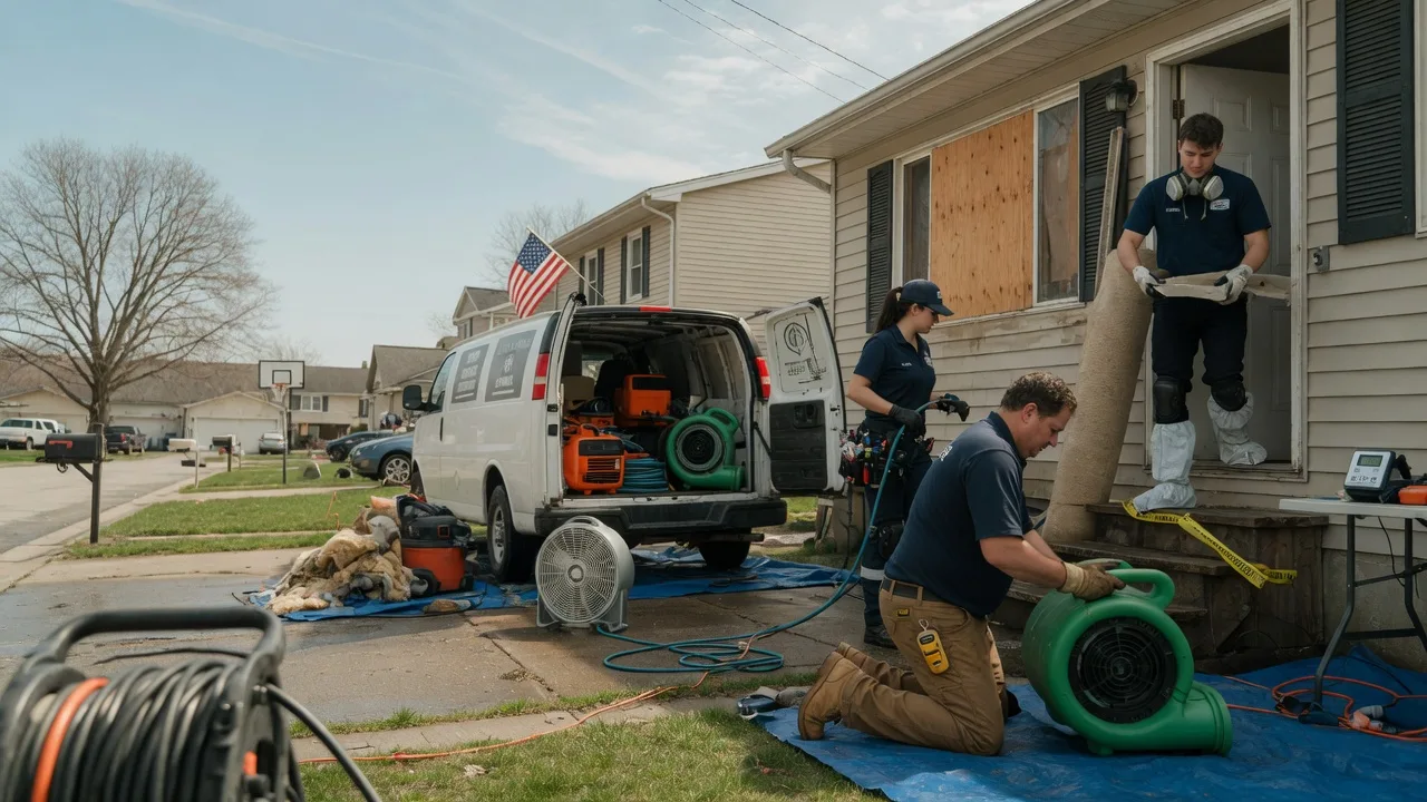 Water Damage Restoration in Wolverton, MN near me